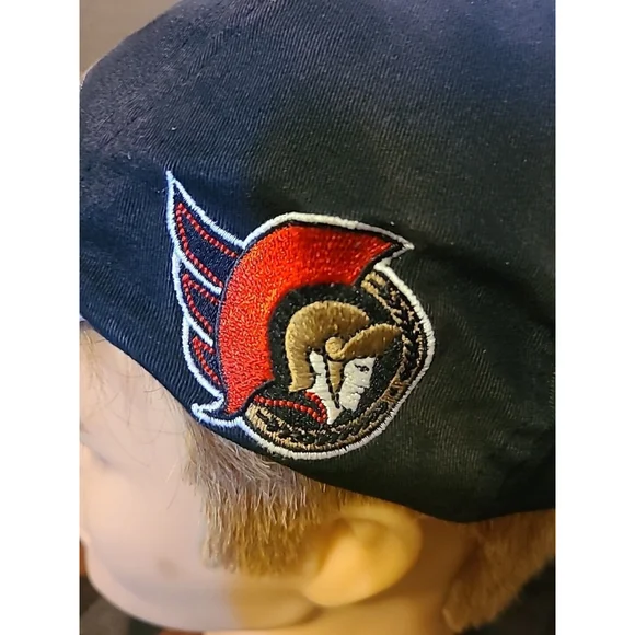 Ottawa Senators Hat Adjustable Large Logo NHL Official Licensed The Home Game - Picture 5 of 12